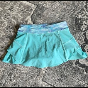 athleta girl, size small, light blue skort